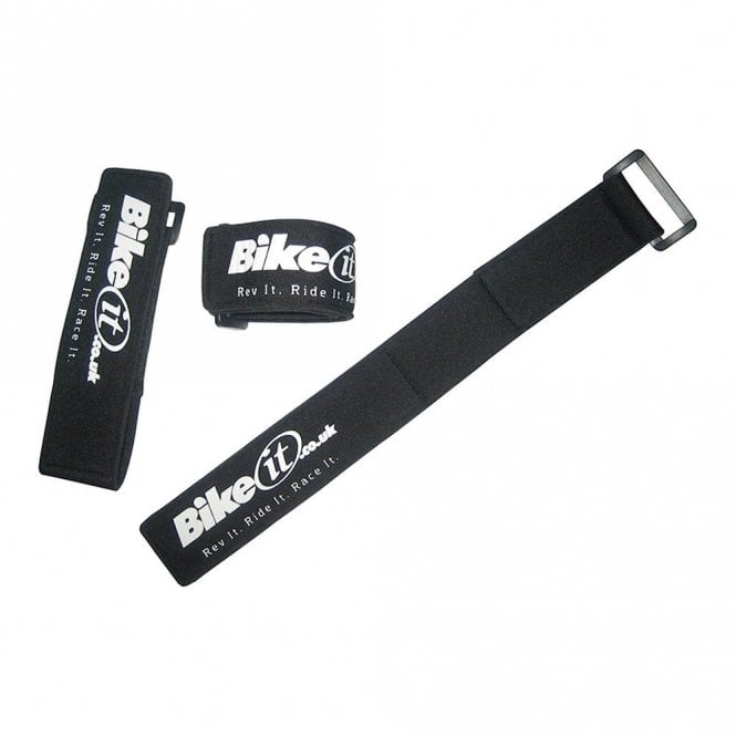 Bike It Motorcycle Security - Universal Brake Lever Jammer Strap (Black)