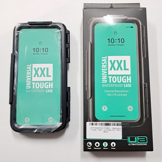 Ultimateaddons Waterproof Mobile Phone *Tough* Case - Universal XXL (168 x 78mm)
